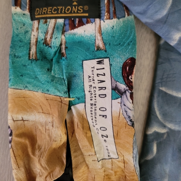 Vintage American Film Classics Wizard Of Oz Necktie 100% silk - Picture 3 of 4